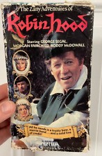 The Zany Adventures of Robin Hood VHS 1988 video multimedia probado Segal McDowall segunda mano  Embacar hacia Argentina