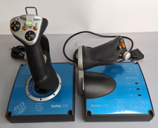 Saitek X45 Flight Control (J24C) Flight Stick USB PC for sale  Shipping to South Africa