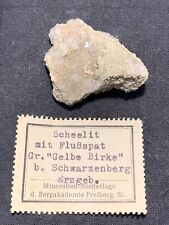 Scheelit fluorit grube gebraucht kaufen  Leipzig