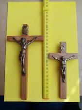 Vintage wooden crucifixes. for sale  NEWCASTLE