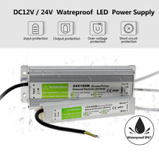 DC12V/24V LED Driver Power Supply Transformer Waterproof IP67 240V for LED Strip til salgs  Frakt til Norway