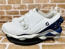 FootJoy Tour Alpha BOA Spike Golf Shoes White Navy 55508Men’s Size 13 Wide for sale  Shipping to South Africa