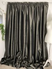 Faux silk curtains for sale  BRISTOL
