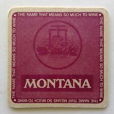 Montana Pinotage Superb Dry Red Wine Coaster (B314) for sale  Shipping to South Africa