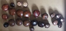 Vintage leather football for sale  COLCHESTER