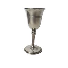 Pewter goblet graceful for sale  Shipping to Ireland