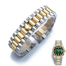 rolex stainless steel watch strap for sale  CROYDON