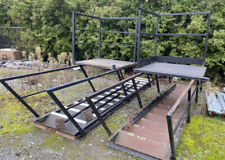 Steel straight staircase for sale  GOOLE