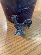 Mini Pewter Rooster Figurine for sale  Shipping to South Africa