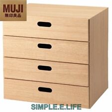 Muji stackable wood for sale  Shipping to Ireland