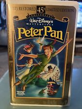 Peter pan vhs for sale  Somerset