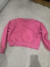 Zara pink cropped for sale  UK