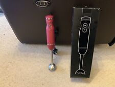 Used, Chefman Immersion Stick Hand Blender Red New Other for sale  Shipping to South Africa