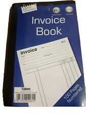 Invoice receipt book for sale  WELLINGBOROUGH