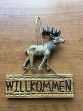 Handmade willkomen german for sale  Dearborn Heights