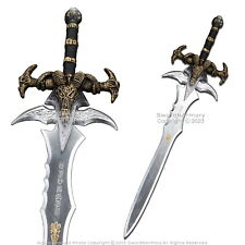 38” Frostmourne Foam Great Sword WOW Knight Fantasy Video Game Cosplay Prop, used for sale  Shipping to South Africa