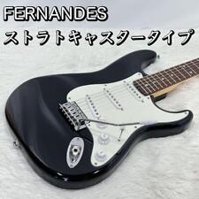 Guitarra eléctrica Fernandes Stratocaster negra #AM00139 segunda mano  Embacar hacia Mexico