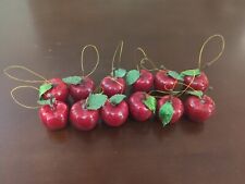 Small apple ornaments for sale  Stockbridge