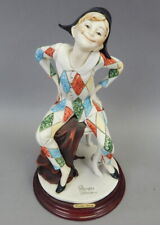 Rzadka figurka Giuseppe Armani Florence Capodimonte Harlequin Jester Boy 1994, używany na sprzedaż  Wysyłka do Poland