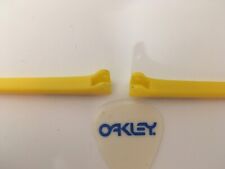 Lâmina de barbear Oakley fones de ouvido amarelos, sem rachaduras aparência imagem comprar usado  Enviando para Brazil