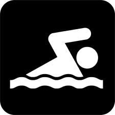 Swimming international symbol for sale  Mount Pleasant