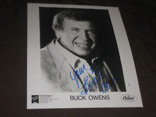 Buck owens signed for sale  Lansing