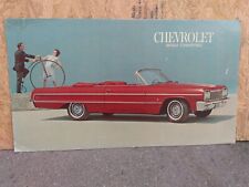 1964 CHEVROLET IMPALA DEALER SHOWROOM,  CONVERTIBLE POSTER for sale  Shipping to Canada