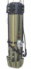 Bolsa de vara de pesca de lona resistente à água 5 postes longa vertical alça de transporte de bolso, usado comprar usado  Enviando para Brazil