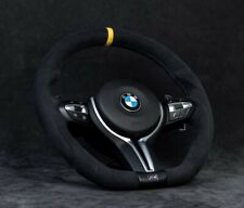 BMW M Performance customized flat bottom steering wheel M3 M4 F80 F82 X5M X6M, used for sale  Shipping to South Africa