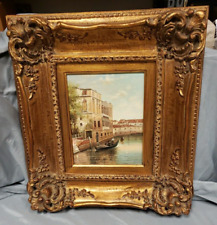 gold oil frame painting for sale  Sumterville