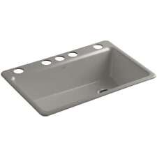 sink cast iron kitchen gray for sale  Venice