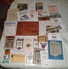 Vintage 1929 Cleveland Road Show Portfólio de Literatura e Dados - Conjunto Completo comprar usado  Enviando para Brazil