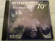 "Kurzweil ~ ENTREGA ELECTRÓNICA ~ ""Sonidos de los 70"" vol.1 ~ Pianos, teclados, órganos.. segunda mano  Embacar hacia Argentina