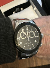 Tissot chronograph black for sale  HOVE