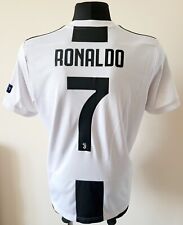 Camiseta Adidas de fútbol en casa Juventus 2018 - 2019 #7 Ronaldo talla grande , usado segunda mano  Embacar hacia Argentina