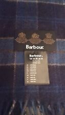 Barbour blue tartan for sale  ST. HELENS