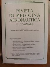Rivista medicina aeronautica usato  Gorgonzola