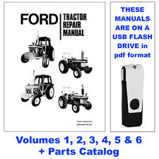 Ford 2610 3610 4110 4610 5610 6610 6710 7610 7710 Tractor Service Repair Manual for sale  Shipping to Canada