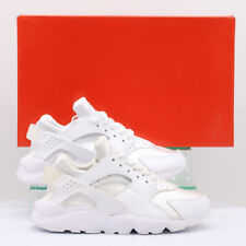 NIKE AIR HUARACHE WOMENS TRAINERS WHITE PURE PLATINUM RRP £120 GR for sale  Shipping to South Africa