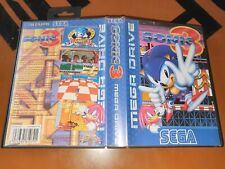 ## Sega Mega Drive - Sonic The Hedgehog 3 (Funda Dañado) ## comprar usado  Enviando para Brazil
