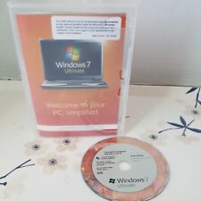 DVD MS Microsoft Windows 7 Ultimate 64 bits x64 inglés completo con clave, usado segunda mano  Embacar hacia Argentina