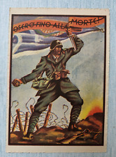 Cartolina fascismo reggimento usato  Morra De Sanctis