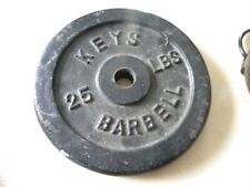 25 plate weight cast lb iron for sale  Grandville