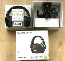 Tritton Wireless Surround Headset - Warhead 7.1 Headphones - Black for sale  Shipping to South Africa