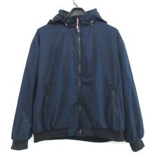 Auth BEAMS - Dark Navy Bolyurethane Wool Men Coat for sale  Shipping to South Africa