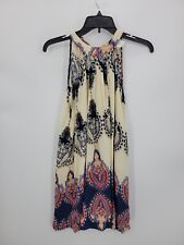 Usado, Vestido Earthbound Feminino Médio Colorido Sem Mangas Halter Boho Artístico Hippie comprar usado  Enviando para Brazil