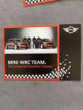 Promotional postcard wrc for sale  FAREHAM