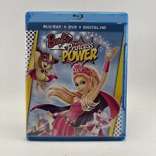 Barbie en Princesa Poder Blu-ray y DVD Combo Barbie Película segunda mano  Embacar hacia Mexico