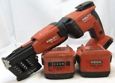 Hilti SD 5000-A22 Screwgun Driver with SD-M 2 Magazine + 2x Batteries *FAULTY*, used for sale  Shipping to South Africa