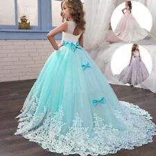 Vestidos de formatura longos de renda para meninas dama de honra vestidos de festa infantil princesa infantil  comprar usado  Enviando para Brazil